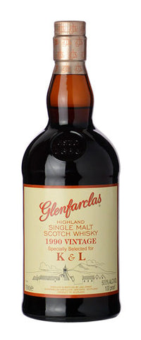 1990 Glenfarclas 24 Year Old K&L Exclusive Single Malt Whisky 750ml